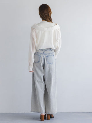 Sustainable Sheer Shirt Docking Pullover