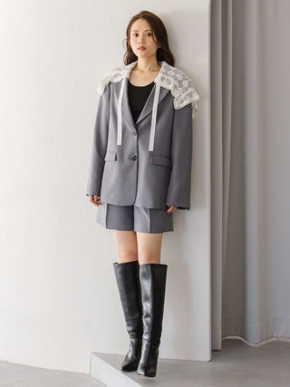 U-Neck Simple Rib Knit Pullover