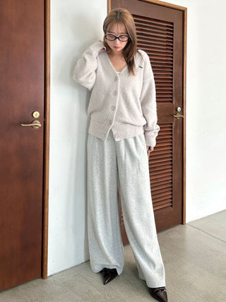 LACOSTE Lame Knit Cardigan