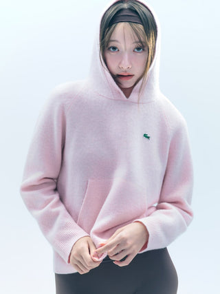 LACOSTE Knit Hoodie