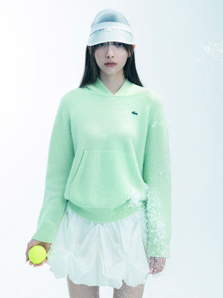 LACOSTE Knit Hoodie