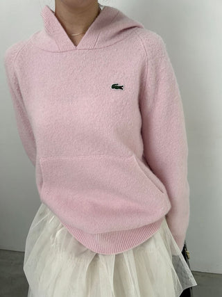 LACOSTE Knit Hoodie