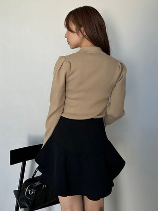 LACOSTE Ribbed Polo Knit