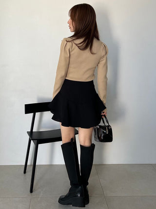 LACOSTE Ribbed Polo Knit