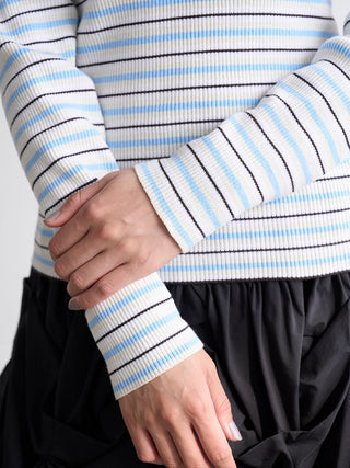 LACOSTE Ribbed Polo Knit