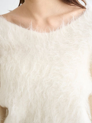 [HIGH QUALITY COLLECTION] Suri Alpaca V-neck pullover