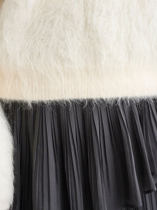 [HIGH QUALITY COLLECTION] Suri Alpaca V-neck pullover