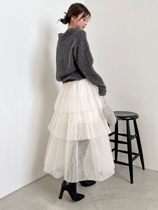 [HIGH QUALITY COLLECTION] Fox Cashmere Knit Polo