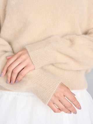 [HIGH QUALITY COLLECTION] Fox Cashmere Knit Polo