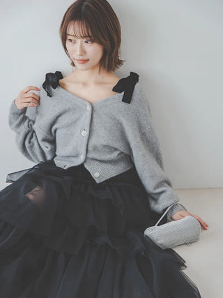 Fox jeweled cardigan