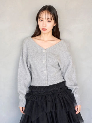 Fox jeweled cardigan