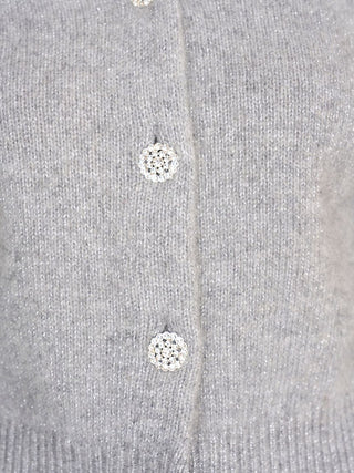 Fox jeweled cardigan