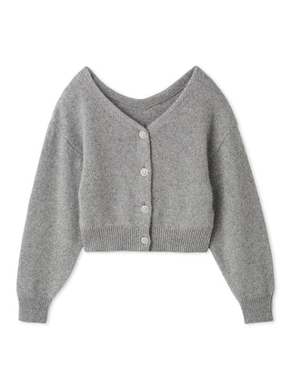 Fox jeweled cardigan