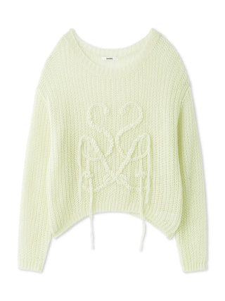 Logo Low Gauge Knit Pullover