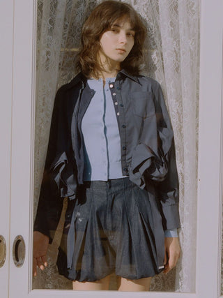 Layered Knit Pullover