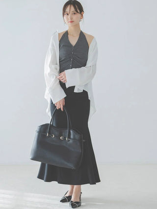 Halter Camisole & Cardigan Set