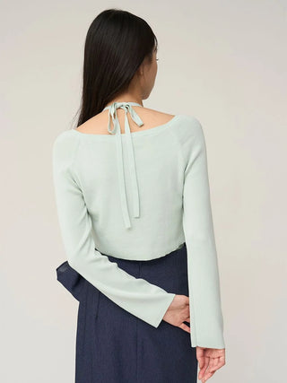 Halter Camisole & Cardigan Set