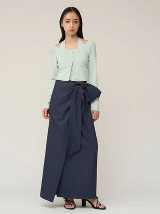 Halter Camisole & Cardigan Set