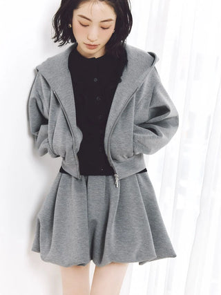 Tulle Ruffle Crew Knit
