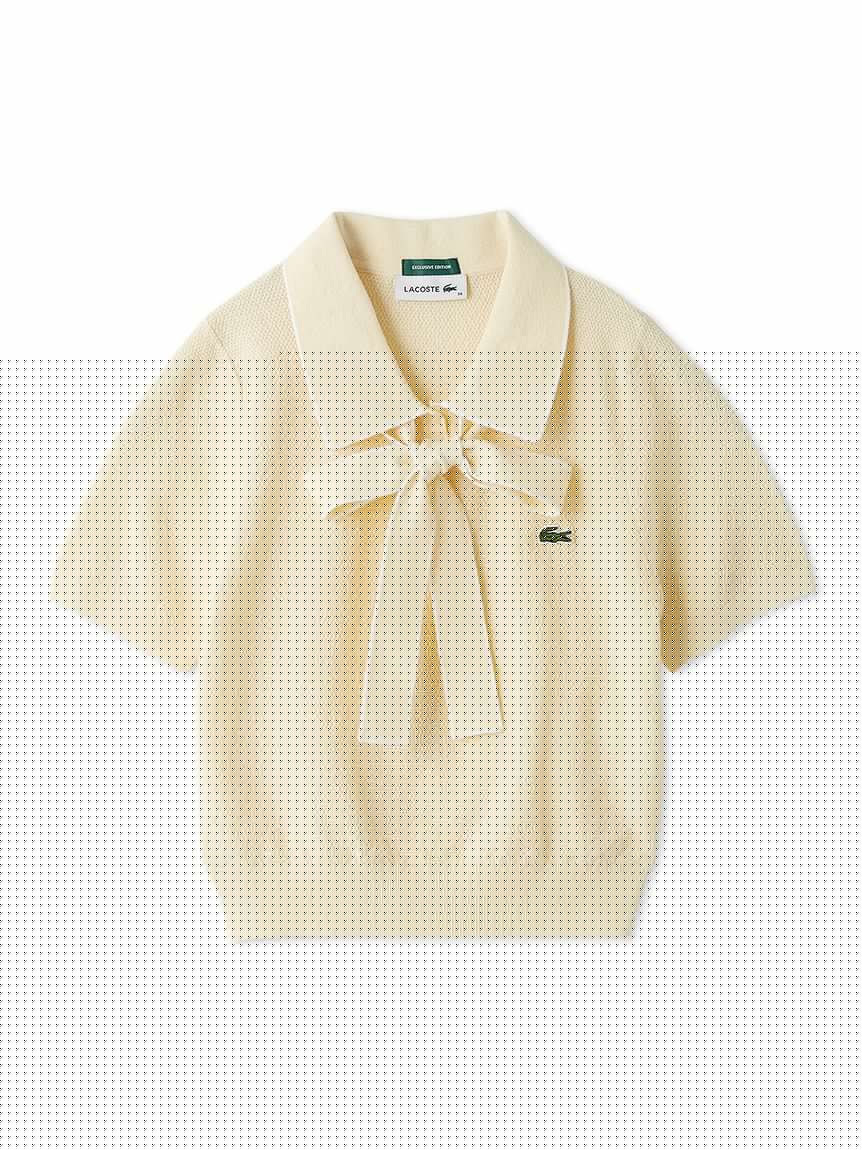 LACOSTE for SNIDEL ポロニット LACOSTE Polo Knit – SNIDEL