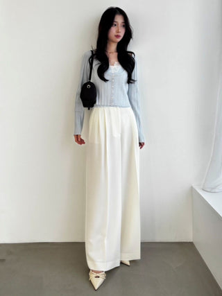 Lace Trim Knit Ensemble