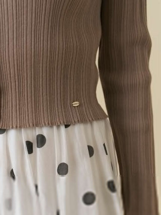 Lace Trim Knit Ensemble