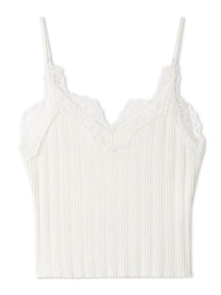 Lace Trim Knit Ensemble