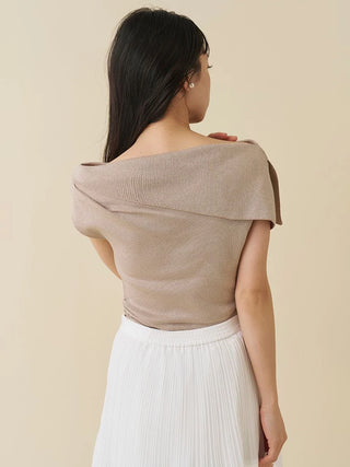 Asymmetrical Knit Pullover