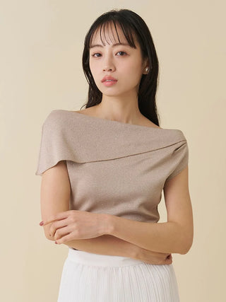 Asymmetrical Knit Pullover