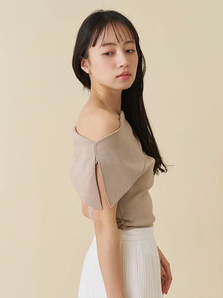 Asymmetrical Knit Pullover