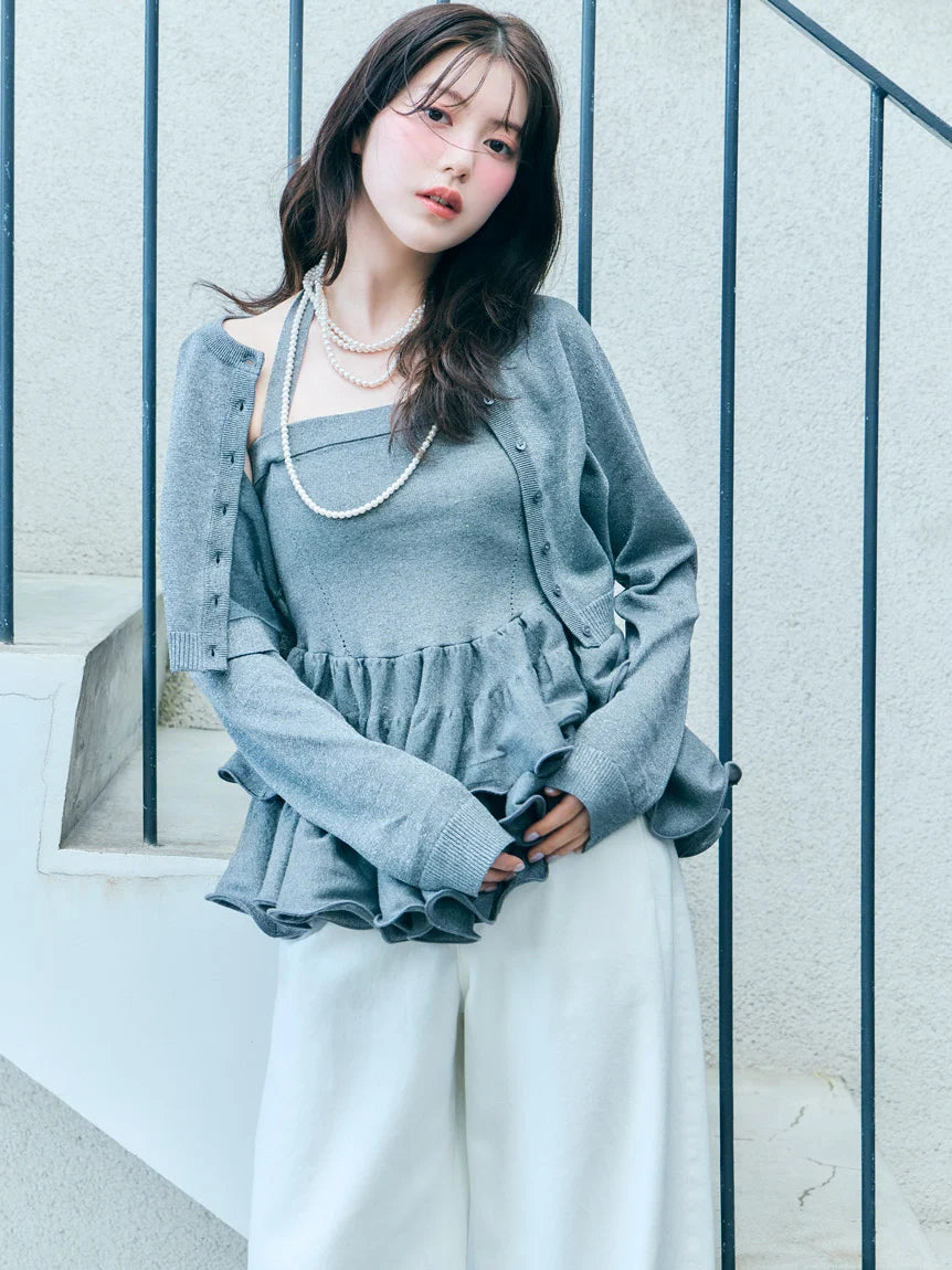 【専用】 Compact Sheer Knitcardigan compact sheer knit cardigan | TOPS | LAULEN（ローレン）