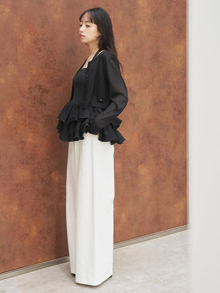 Basic Compact Sheer Cardigan