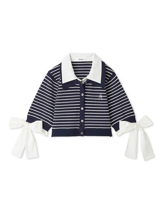 Layered Shirt Knit Top