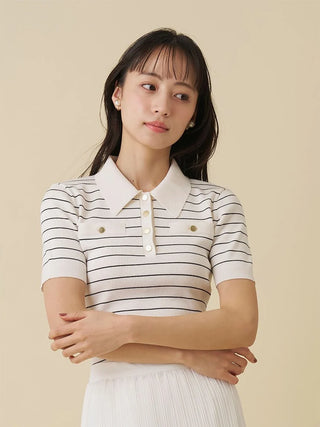 Polo Knit Pullover