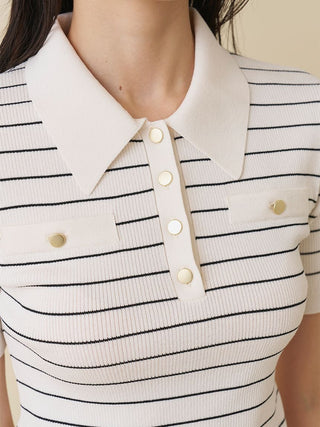 Polo Knit Pullover