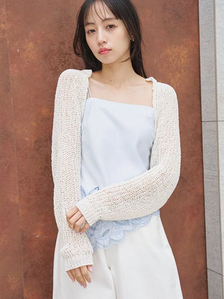 Mesh Short Bolero