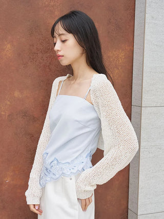 Mesh Short Bolero