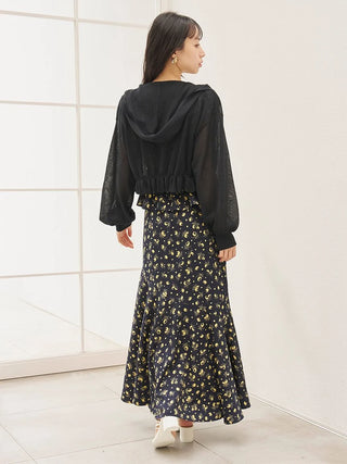 Cooling Touch Sheer Knit Hoodie