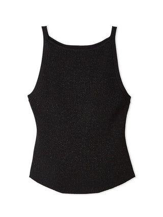 Cup-In High Neck Knit Top