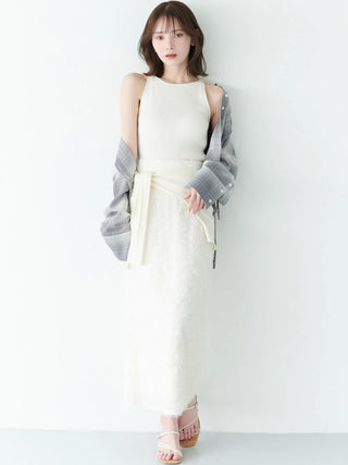 Cup-In High Neck Knit Top