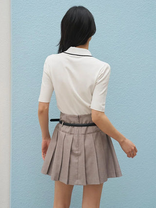 Bow Tie Lace Knit Top