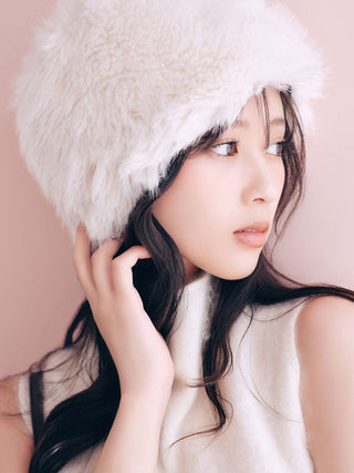 Premium Wool-Mink Sleeveless Pullover