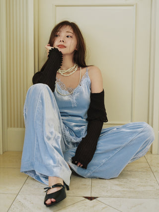 Sheer Ribbed Cardigan