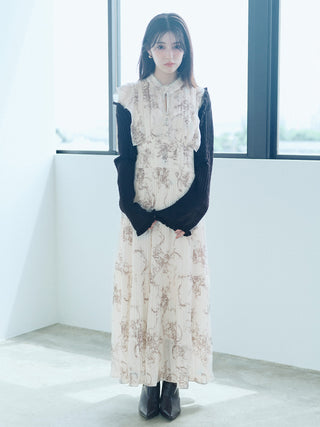 Sheer Ribbed Cardigan