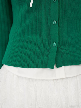 Shirt Layered Knit Top