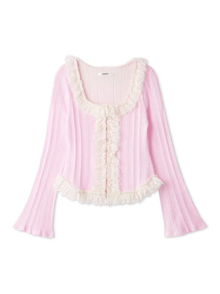 Ruffle Detail Knit Top
