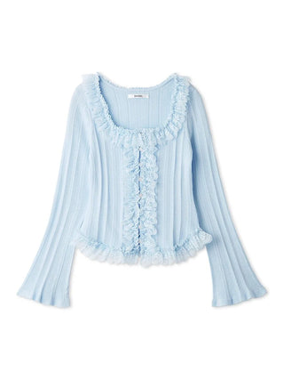Ruffle Detail Knit Top