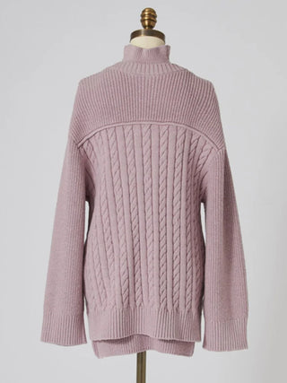 Gold-Button Mid-Length Cardigan