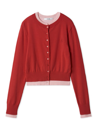 Layered Knit Pullover