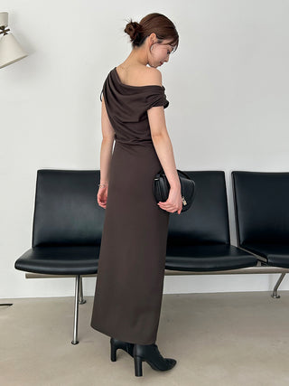 Drape Cut Dress